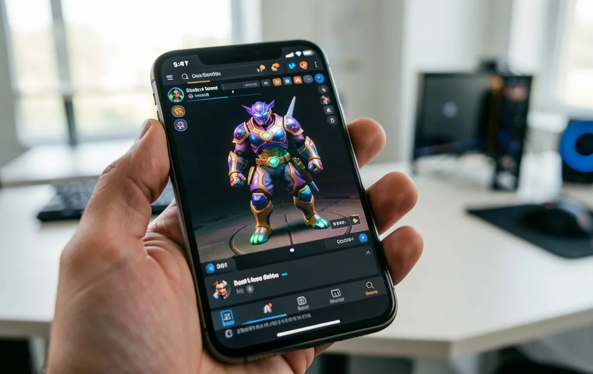 High-performance mobile game development environment